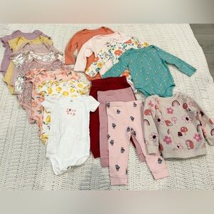 Baby girl clothes bundle size 24M